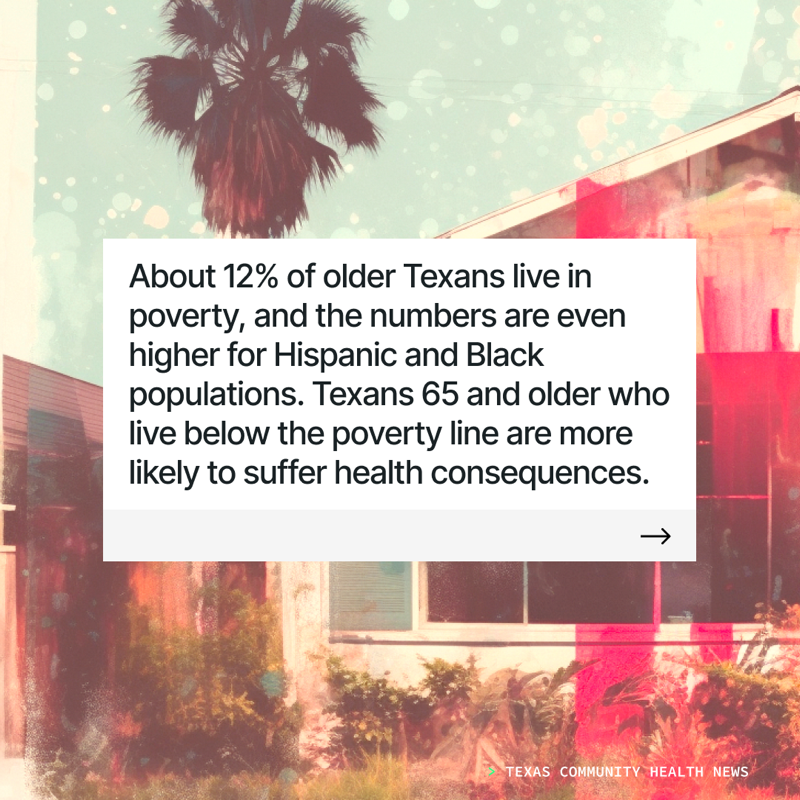 Poverty puts older Texans at risk - Texas Community Health News